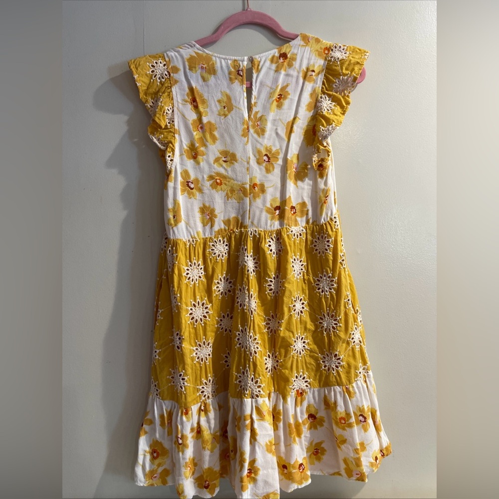 Code X Mode Eyelets Daisies Printed Embroidered Y… - image 4